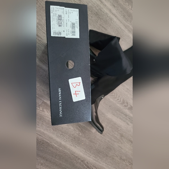 ARMANI EXCHANGE OVER THE KNEE BOOTS - Picture 3 of 15